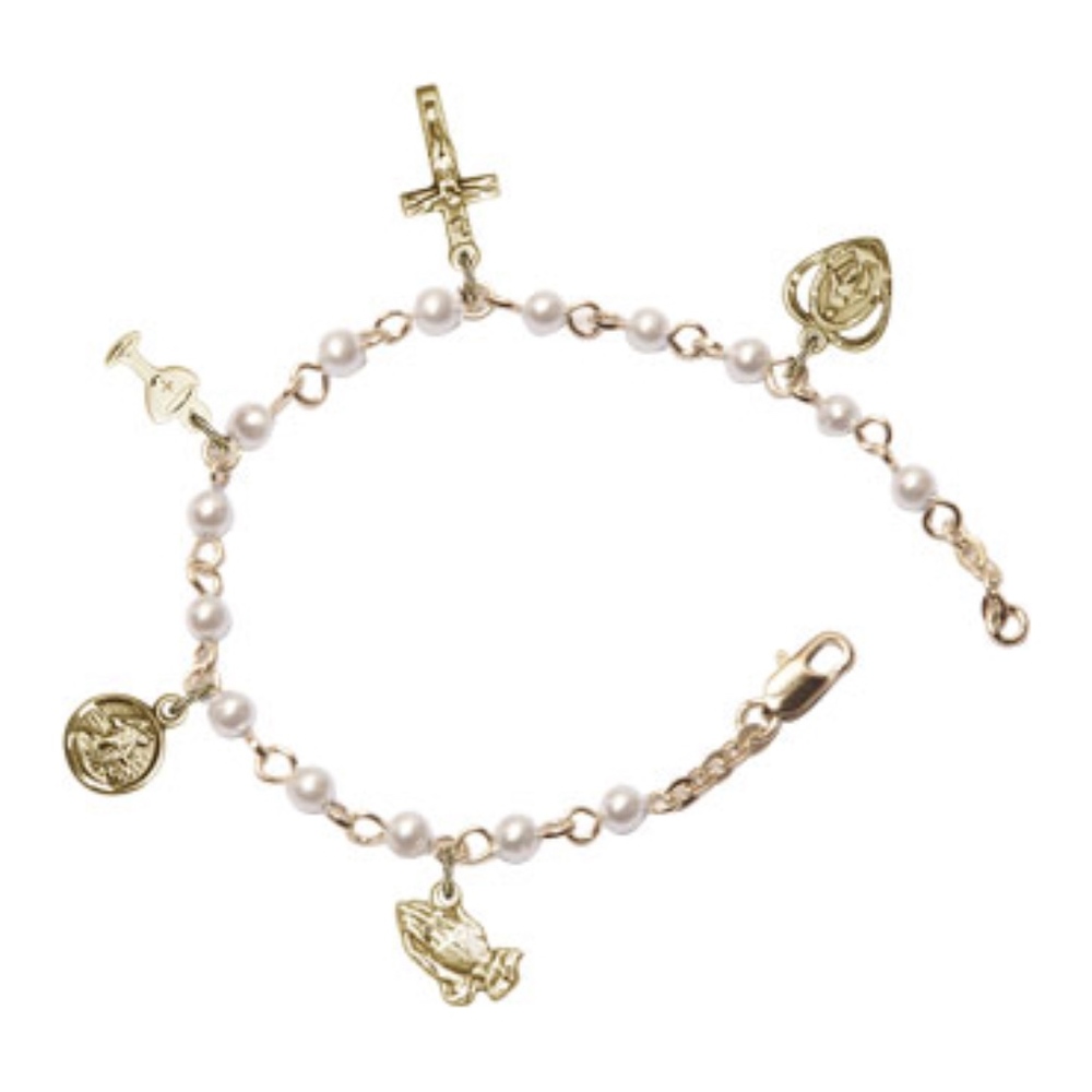 First Communion Rosary Bracelet